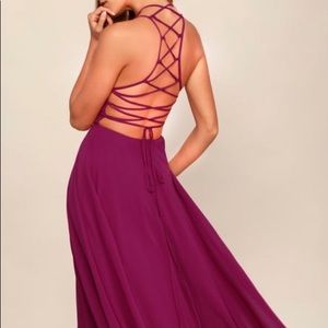 Lulus size small maxi dress. Worn once
